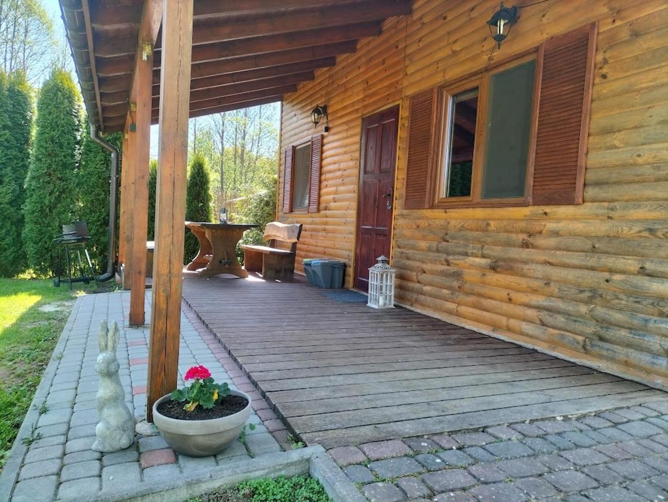 Gospodarstwo Agroturystyczne Z Basenem & Spa I Alpakami Ełk Exterior foto